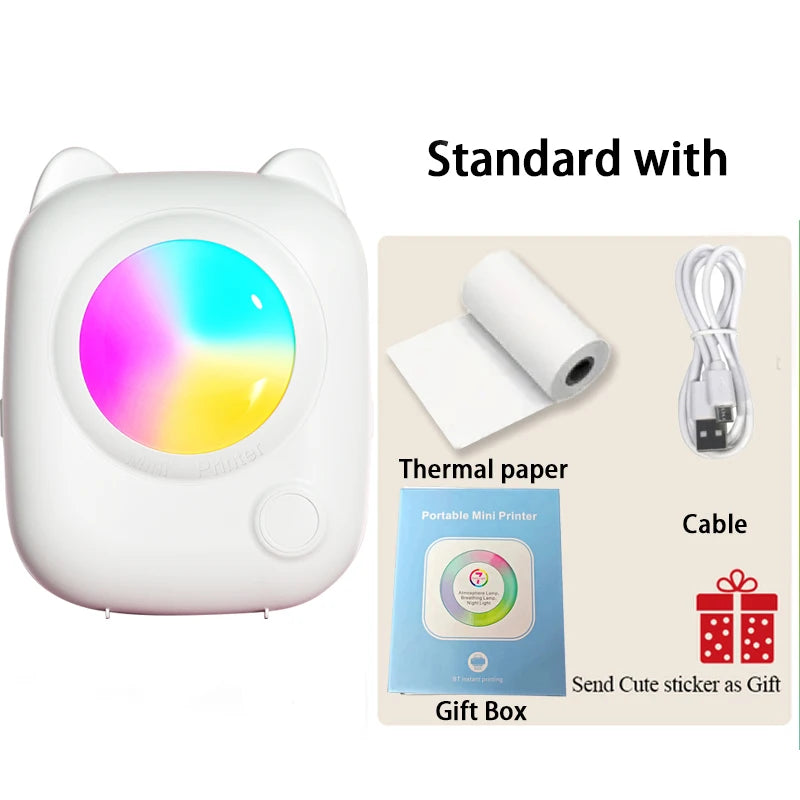 Inkless Bluetooth Pocket Sticker Printer