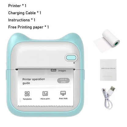 Inkless Bluetooth Pocket Sticker Printer